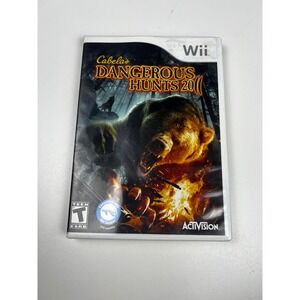 Cabelas Dangerous Hunts 2011 Nintendo Wii Video Game Complete